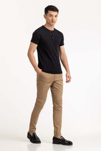 UAE -Black Basic Tee TS-HLSJ23-068