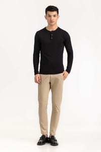 UAE -Black Basic Tee TS-HLSJ23-072