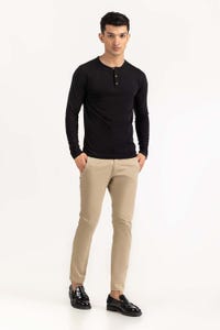 UAE -Black Basic Tee TS-HLSJ23-072