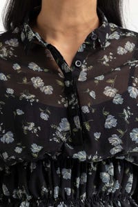 UAE -Black Blended Casual Shirt 231-217-032