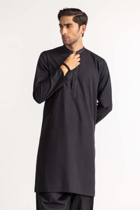 UAE -Black Embroidered Suit SK-E24-011