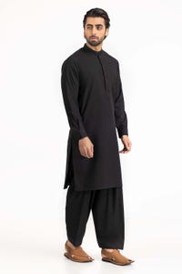 UAE -Black Embroidered Suit SKE-210