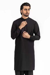 UAE -Black Embroidered Suit SKE-210