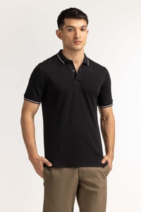 UAE -Black Fashion Polo MN-PS-TP-S24-615