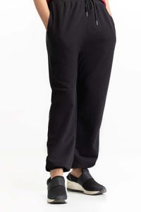 UAE -Black Knit Trouser 231-220-003 A