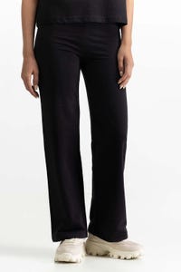 UAE -Black Knit Trouser 231-220-006 A