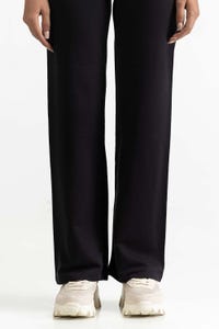 UAE -Black Knit Trouser 231-220-006 A