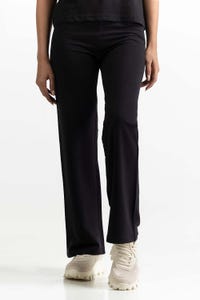 UAE -Black Knit Trouser 231-220-006 A