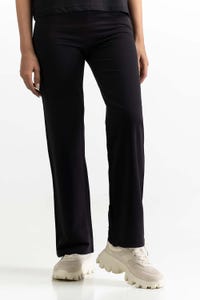 UAE -Black Knit Trouser 231-220-006 A