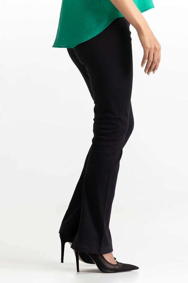 UAE -Black Knit Trouser 231-220-012 A
