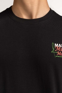 UAE -Black Pattern Tee MN-TS-PT-S24-608