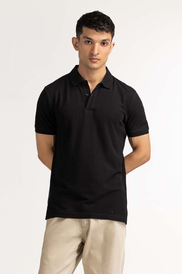 UAE -Black Signature Polo PS-SIGP23-500