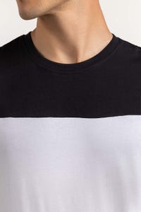 UAE -Black White Graphic Tee TS-CNSJ23-272