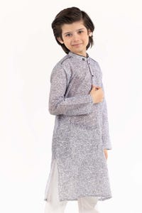 UAE -Black and White Styling Kurta KKS-902