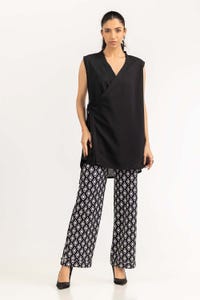 UAE -Black Woven Shirt 231-217-047