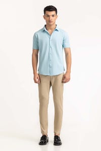 UAE -Blue Basic Shirt KS-HSPK23-036