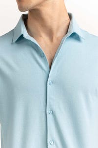 UAE -Blue Basic Shirt KS-HSPK23-036