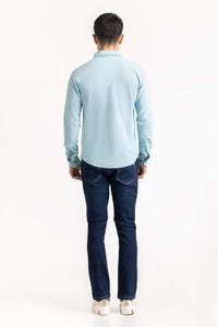 UAE -Blue Basic Shirt KS-HSPK23-041