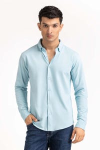 UAE -Blue Basic Shirt KS-HSPK23-041