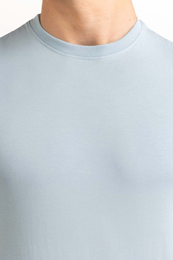 UAE -Blue Basic Tee TS-CNSJ23-199