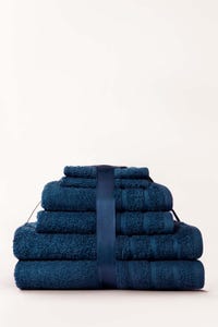 UAE -Blue Combed Towel 6 Pc Set
