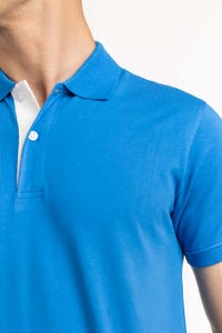 UAE -Blue Embroidered Polo PS-FPK23-180