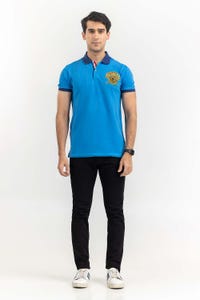 UAE -Blue Fashion Polo PS-FPK22-025 