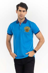 UAE -Blue Fashion Polo PS-FPK22-025 