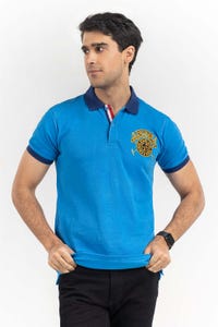 UAE -Blue Fashion Polo PS-FPK22-025 