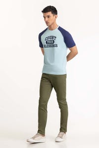 UAE -Blue Grapic Tee TS-CNSJ23-280