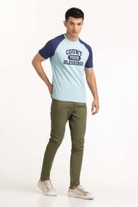 UAE -Blue Grapic Tee TS-CNSJ23-280