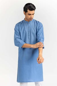 UAE -Blue Styling Kurta KR-STY22-025