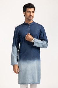 UAE -Blue Styling Kurta KR-STY24-037