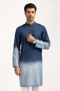 UAE -Blue Styling Kurta KR-STY24-037