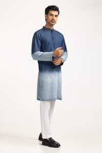 UAE -Blue Styling Kurta KR-STY24-037