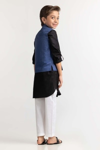 UAE -Blue Styling Waist Coat KWC-PD23-014