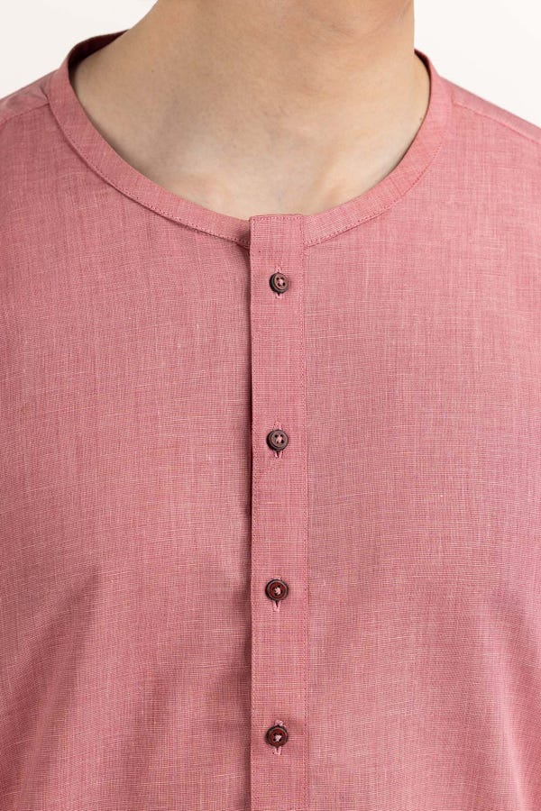 UAE -Blush Basic Kurta KR-STY22-041