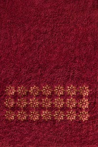 UAE -Blush Combed 3Pc Embroidered Towel Set