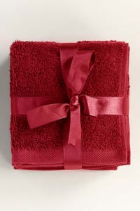 UAE -Blush Combed Face Towel Set 4pc