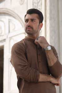 UAE -Brown Basic Kurta KR-PLN22-025