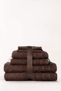 UAE -Brown Combed Towel 6 Pc Set