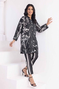 UAE -2PC Printed Unstitched Lawn Suit BT-42001