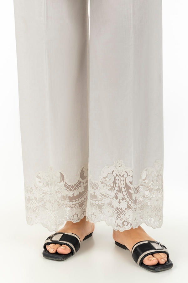 UAE-Cambric Embroidered Trouser IPT-44438