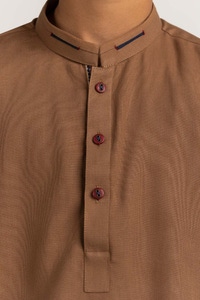UAE -Caramel Brown Basic Suit SK-KS23-022