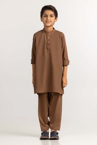UAE -Caramel Brown Basic Suit SK-KS23-022
