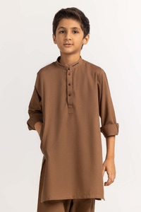 UAE -Caramel Brown Basic Suit SK-KS23-022