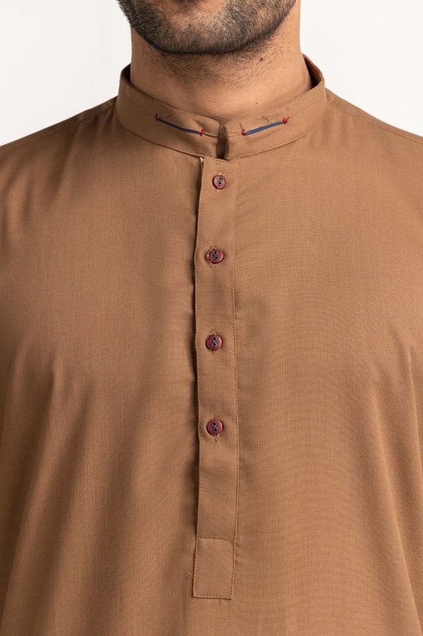 UAE -Caramel Brown Basic Suit SK-S23-022
