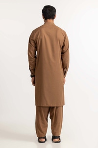UAE -Caramel Brown Basic Suit SK-S23-022