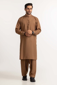 UAE -Caramel Brown Basic Suit SK-S23-022