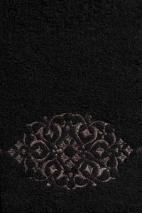 UAE -3PC Carbon Combed Embroidered Towel Set Towel